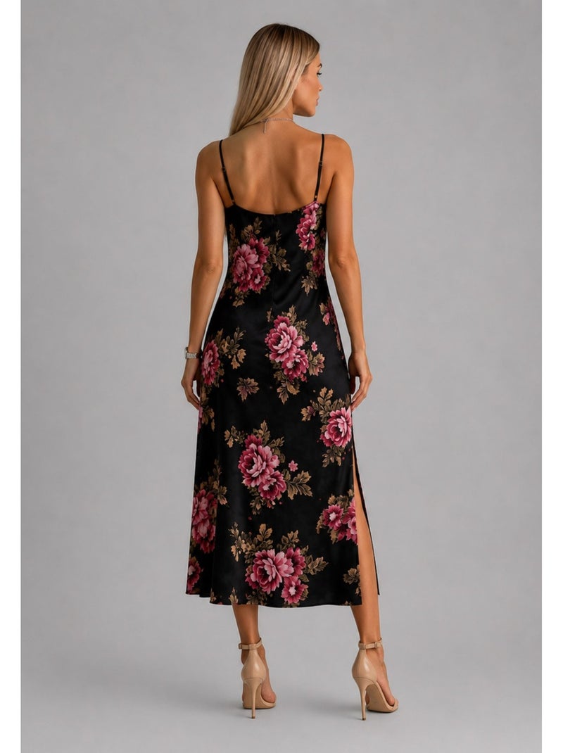 Vestido Kebello Negro Negro - Kiabi