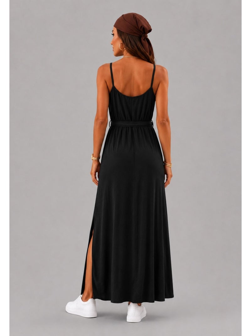 Vestido Kebello Negro Negro - Kiabi