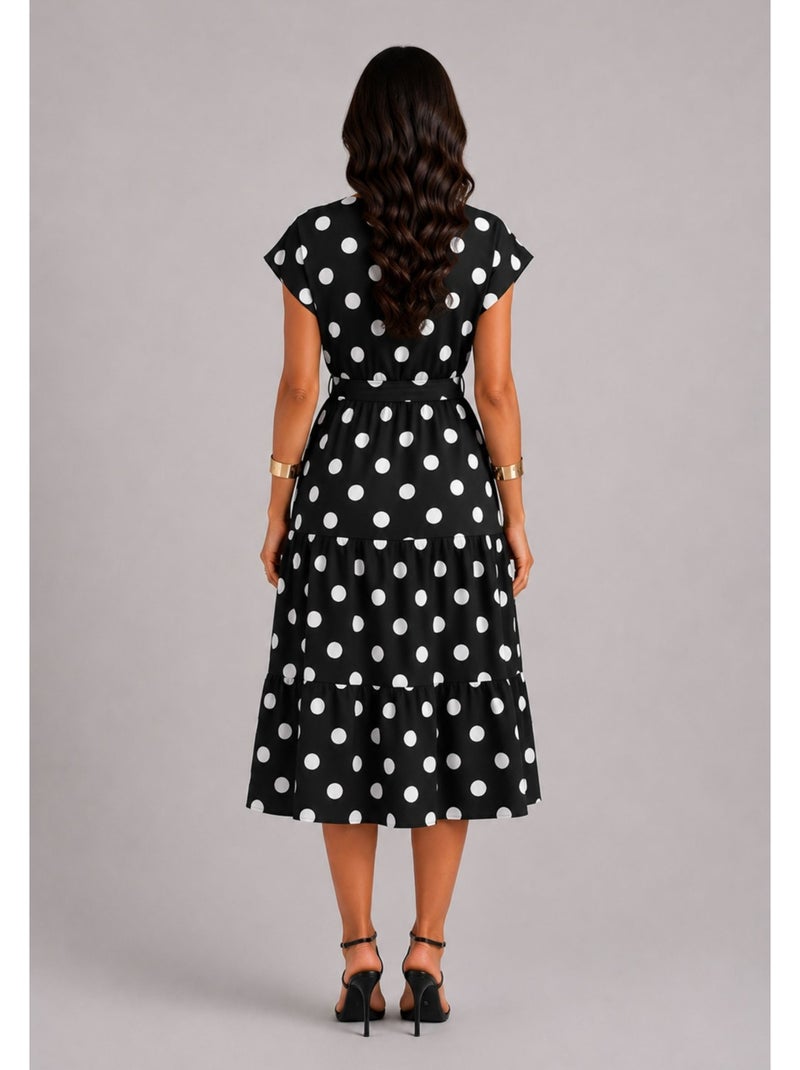 Vestido Kebello Negro Negro - Kiabi