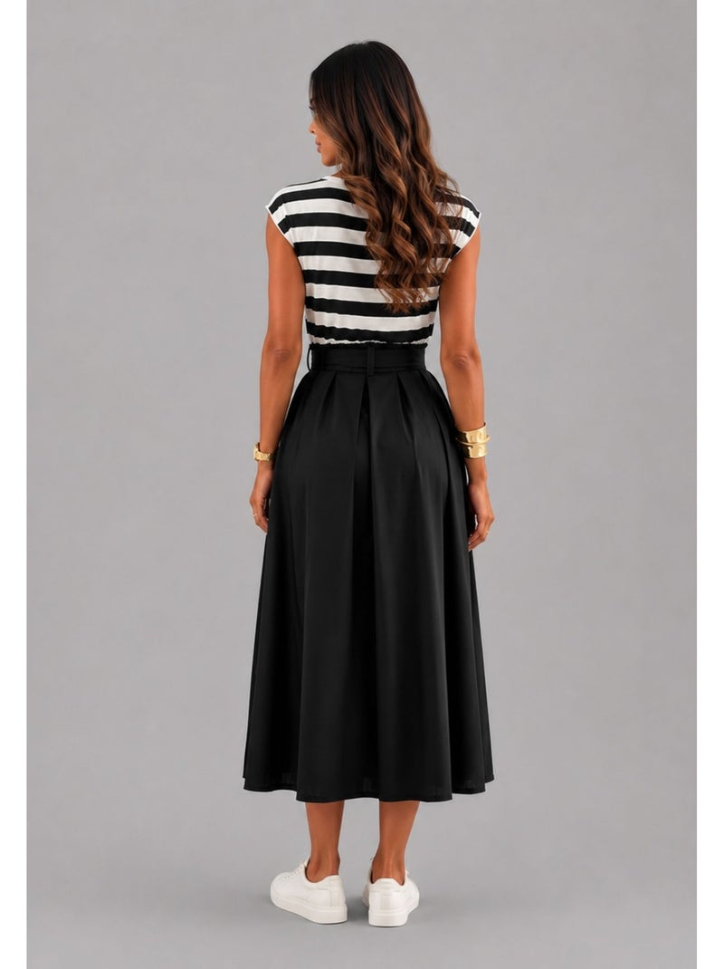 Vestido Kebello Negro Negro - Kiabi