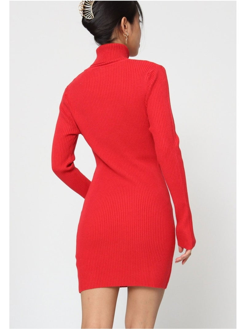 Vestido kebello Rojo - Kiabi