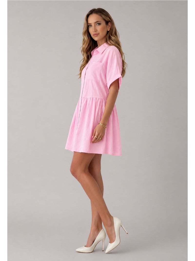 Vestido Kebello Rosa - Kiabi