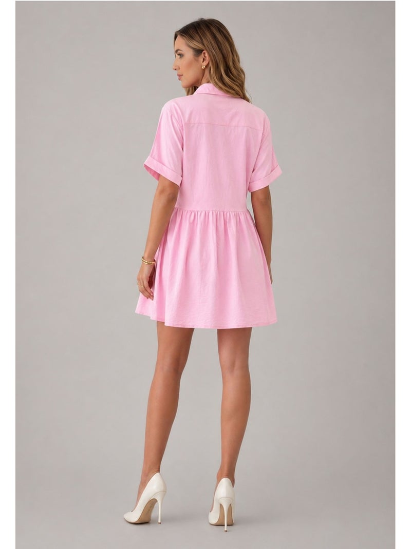 Vestido Kebello Rosa - Kiabi