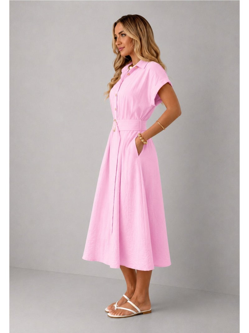 Vestido Kebello Rosa - Kiabi