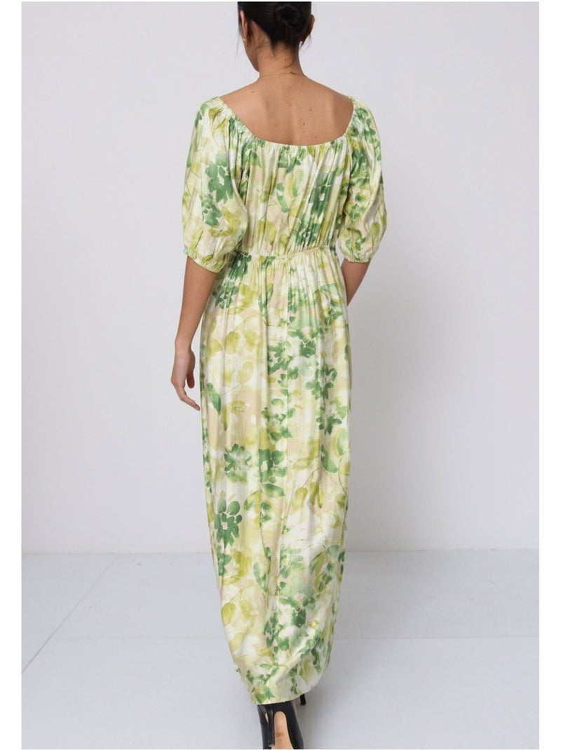 Vestido Kebello Verde - Kiabi