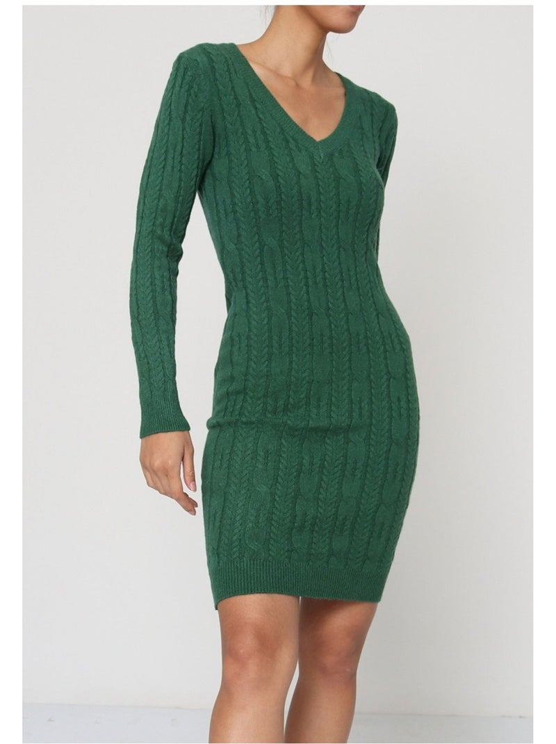 Vestido Kebello Verde - Kiabi
