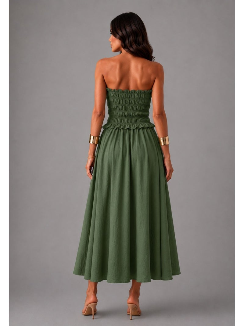 Vestido Kebello Verde - Kiabi