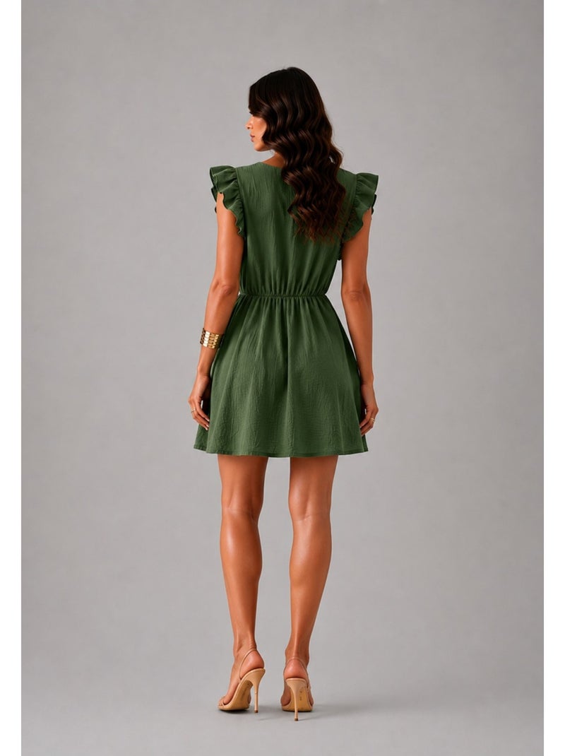 Vestido Kebello Verde - Kiabi