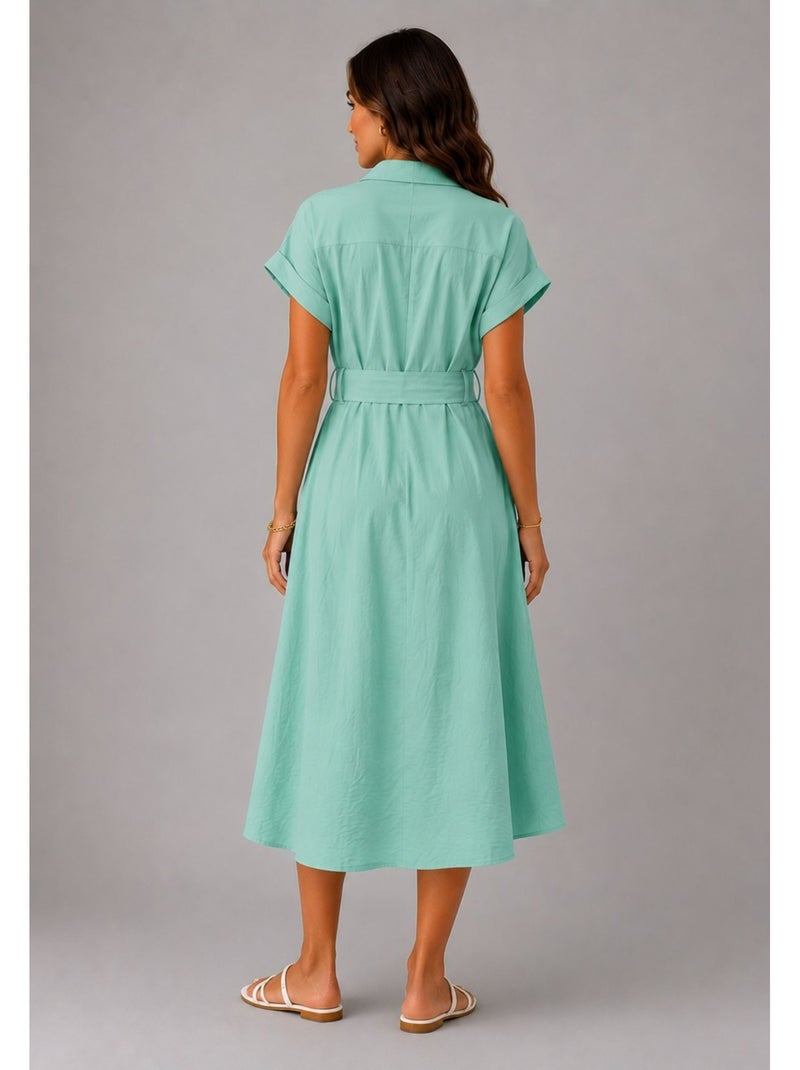 Vestido Kebello Verde - Kiabi