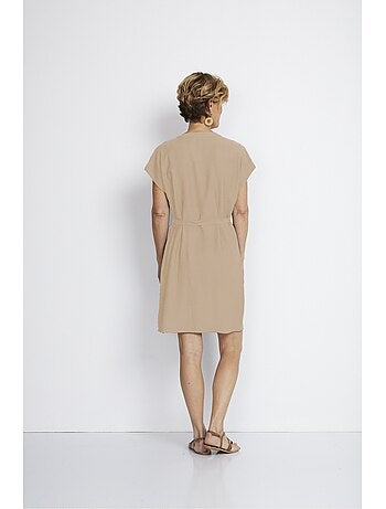 Vestido kimono de manga corta - Afibel