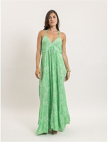 Vestido largo con espalda descubierta IPIZA