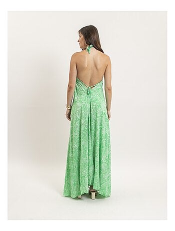 Vestido largo con espalda descubierta IPIZA