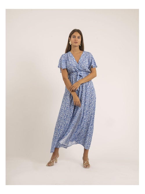 Vestido largo con estampado IFAM - Kiabi Vestido largo con estampado IFAM - Kiabi