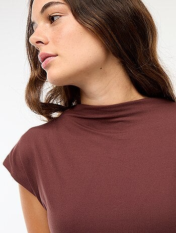 Vestido largo con frunces