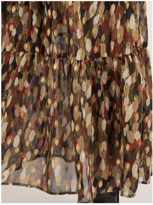 Vestido largo con motivos IDETTA - Kiabi