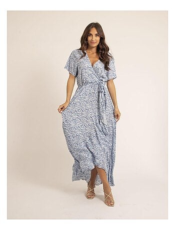 Vestido largo con motivos IGAELLE