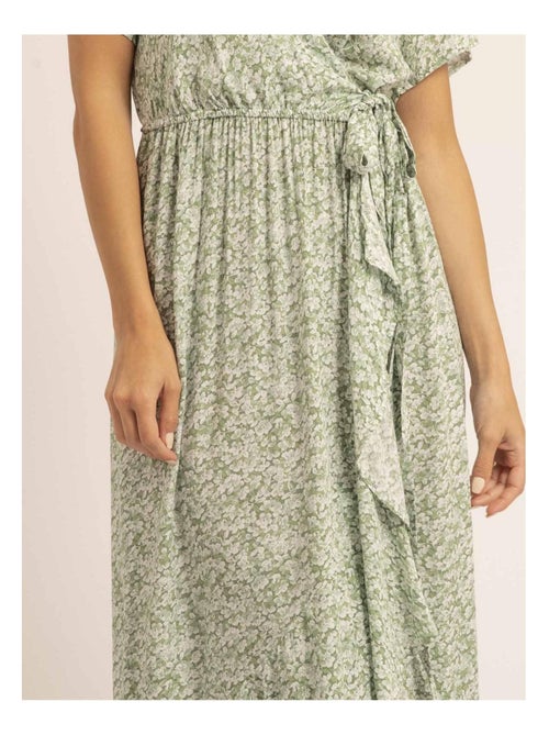 Vestido largo con motivos igaelle - Kiabi Vestido largo con motivos igaelle - Kiabi