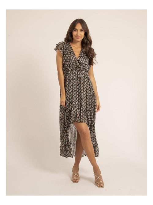Vestido largo con motivos IGALIE - Kiabi