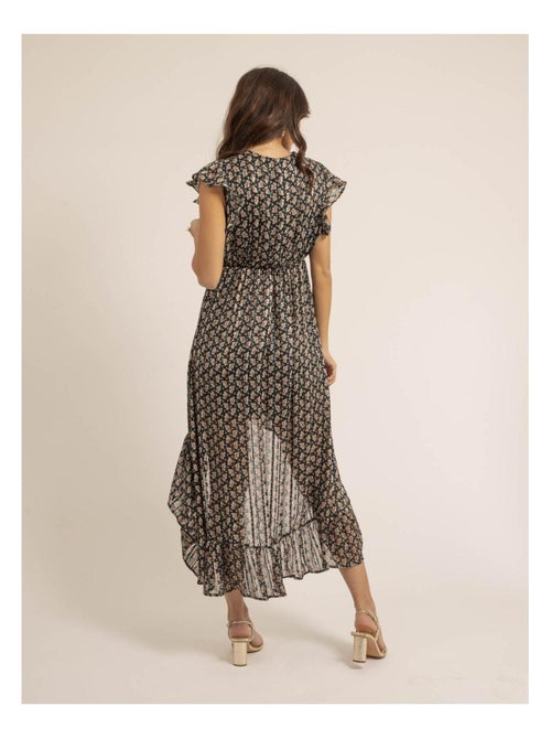 Vestido largo con motivos IGALIE - Kiabi