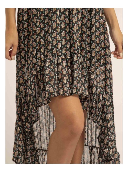 Vestido largo con motivos IGALIE - Kiabi