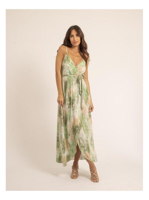 Vestido largo con motivos iglory - Kiabi