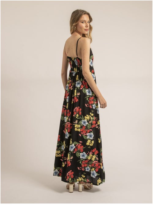 Vestido largo con motivos ITALIKA - Kiabi