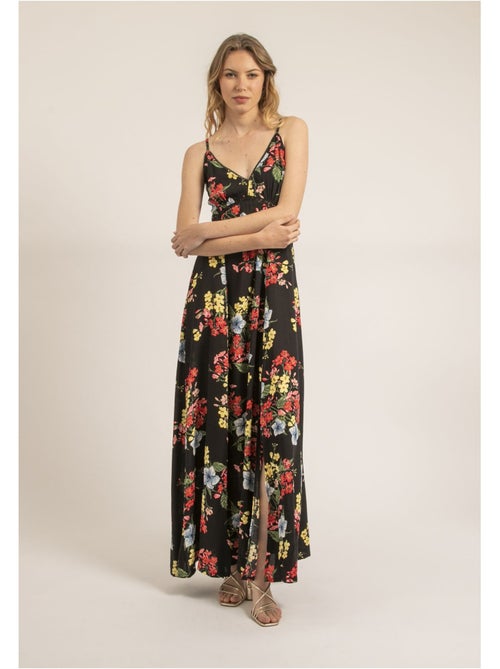 Vestido largo con motivos ITALIKA - Kiabi