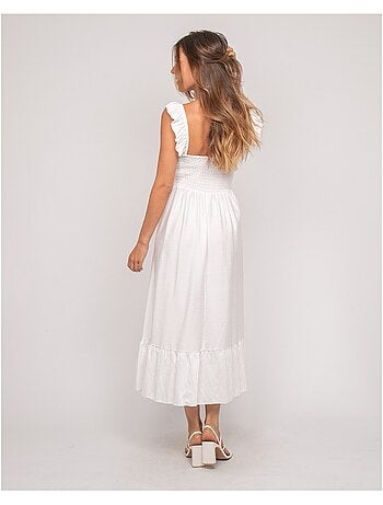 Vestido largo con tirantes IPARME
