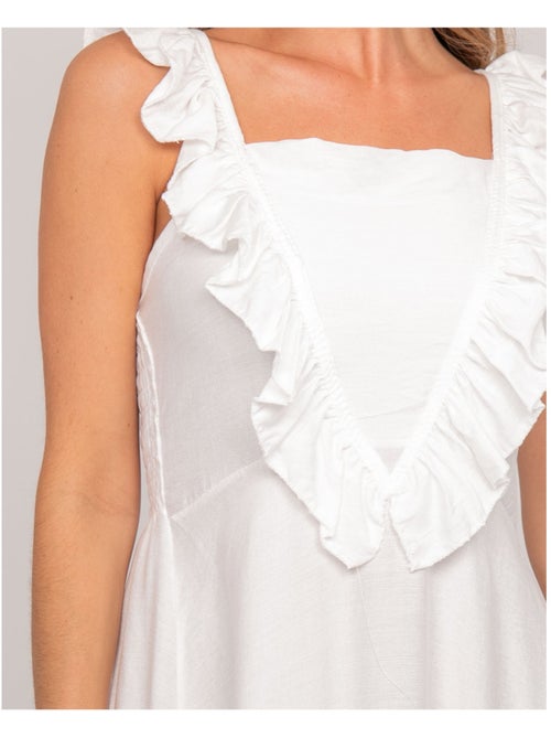 Vestido largo con tirantes IPARME - Kiabi Vestido largo con tirantes IPARME - Kiabi
