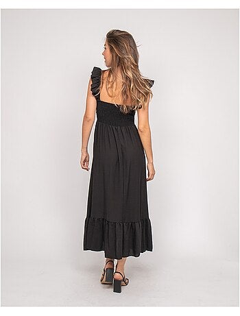 Vestido largo con tirantes IPARME