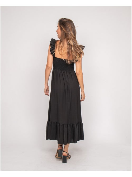 Vestido largo con tirantes IPARME - Kiabi Vestido largo con tirantes IPARME - Kiabi