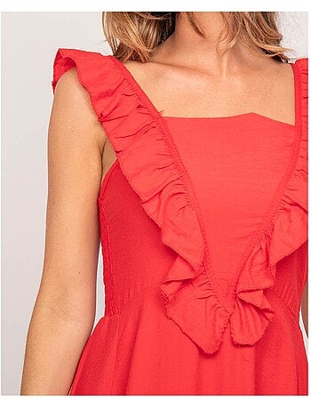 Vestido largo con tirantes IPARME