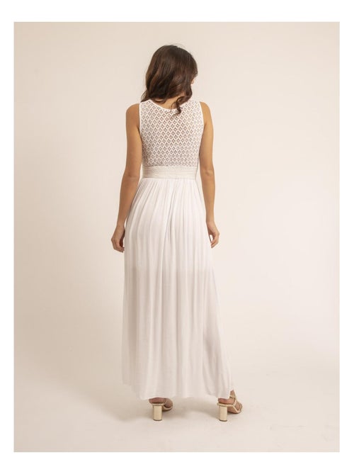 Vestido largo de encaje IPALENE - Kiabi