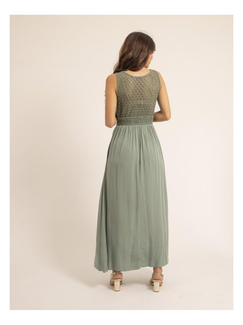 Vestido largo de encaje IPALENE - Kiabi