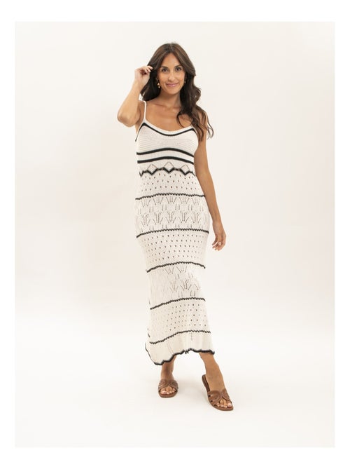 Vestido largo de ganchillo IBESTA - Kiabi