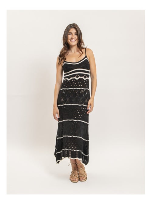 Vestido largo de ganchillo IBESTA - Kiabi