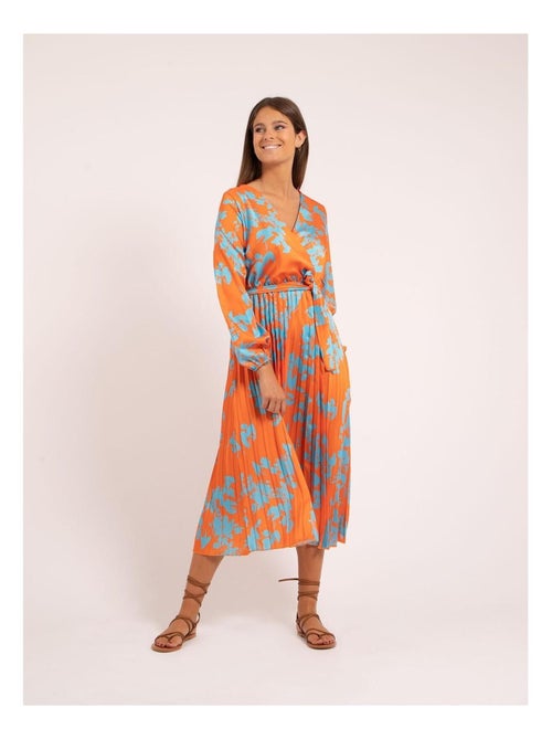 Vestido largo estampado ICHELLE - Kiabi