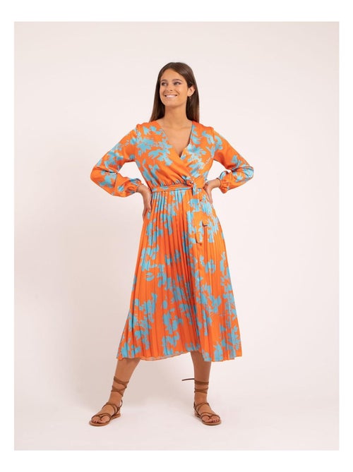 Vestido largo estampado ICHELLE - Kiabi