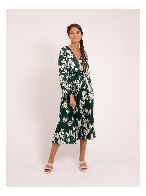 Vestido largo estampado ICHELLE - Kiabi