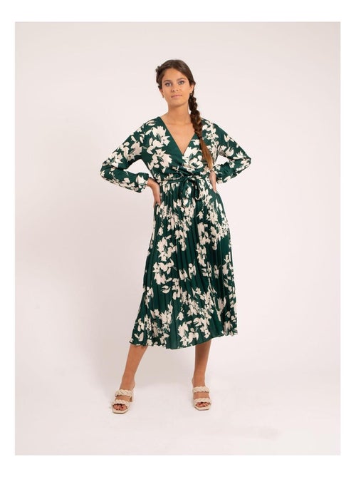 Vestido largo estampado ICHELLE - Kiabi