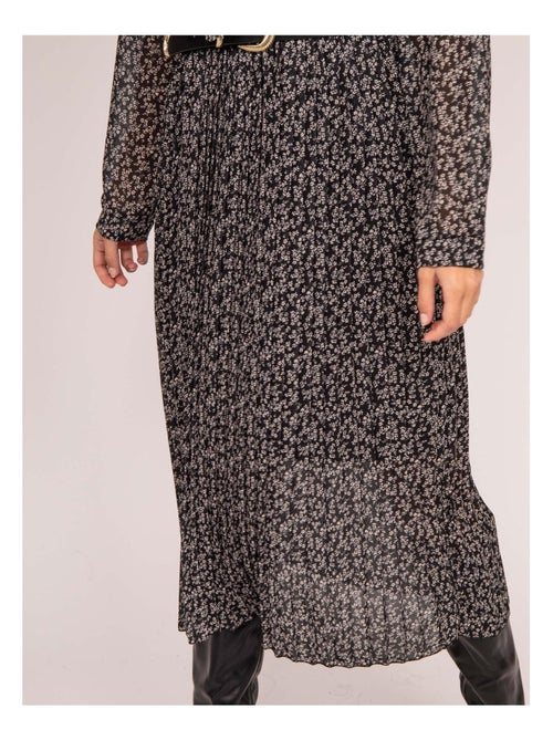 Vestido largo estampado IFLOR - Kiabi