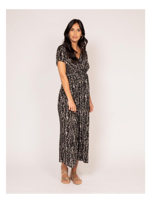 Vestido largo estampado INOX - Kiabi