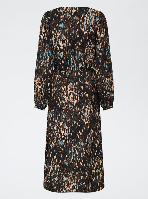 Vestido largo estampado 'JDY' - Kiabi