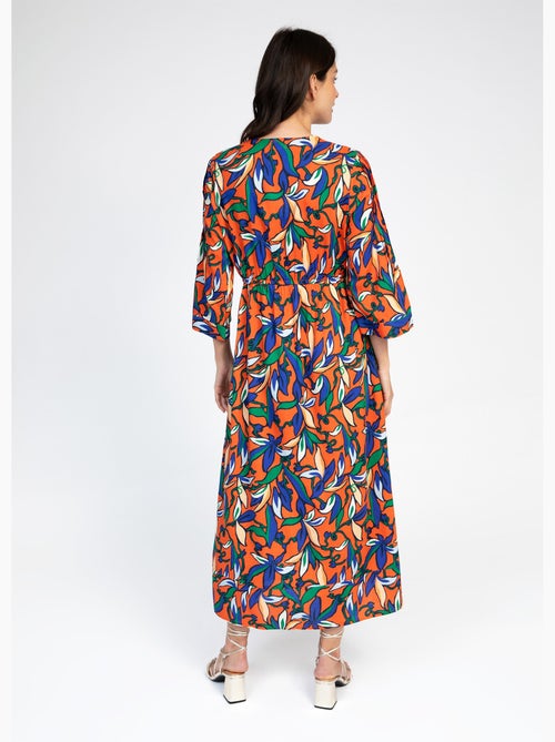 Vestido largo fluido - AFIBEL - Kiabi