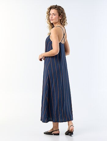 Vestido largo fluido