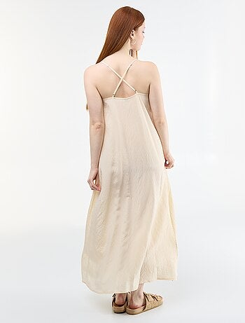 Vestido largo fluido
