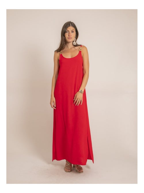 Vestido largo fluido IDOZANE - Kiabi