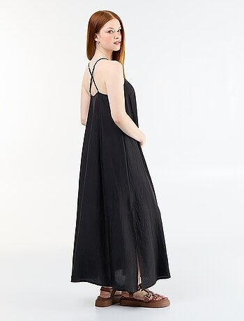 Vestido largo fluido