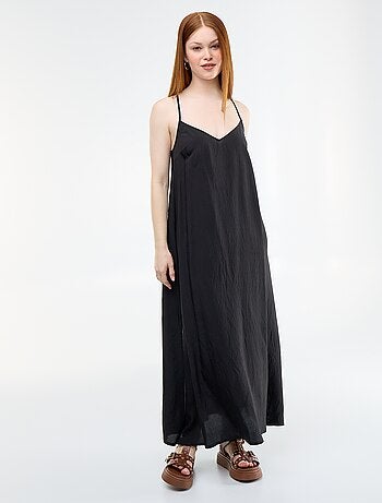 Vestido largo fluido