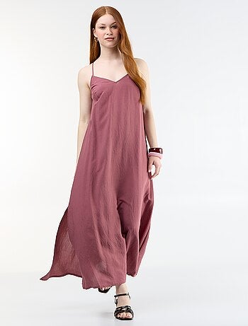 Vestido largo fluido